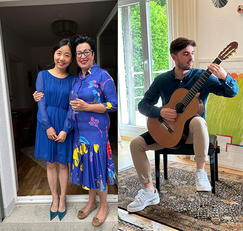 Albertina EunJu Song, Susanne Zargar Swiridoff und Daniel Martínez Asenjo